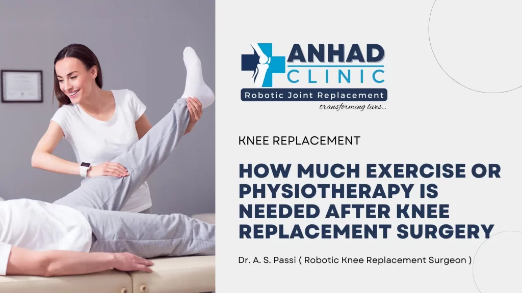 is exercise or physiotherapy after knee surgery